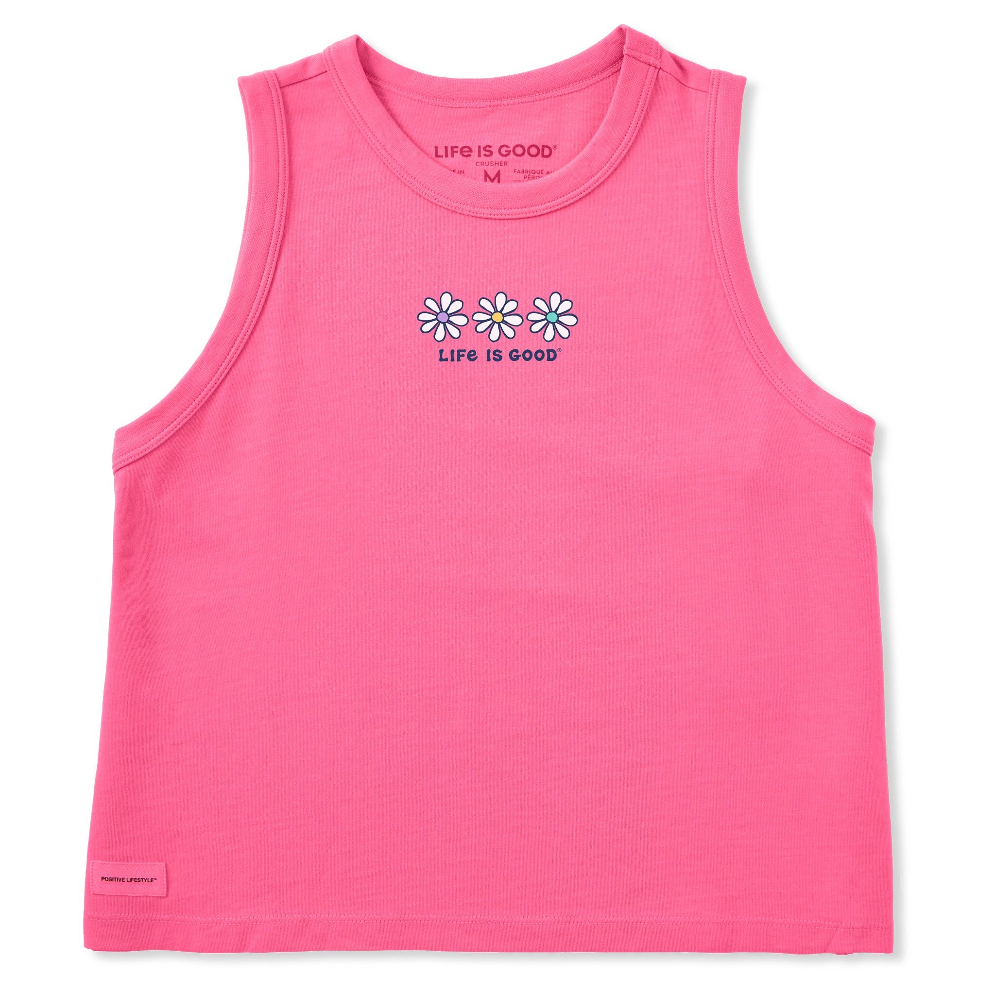 Women's 3 Daisies Crusher Boxy Tank