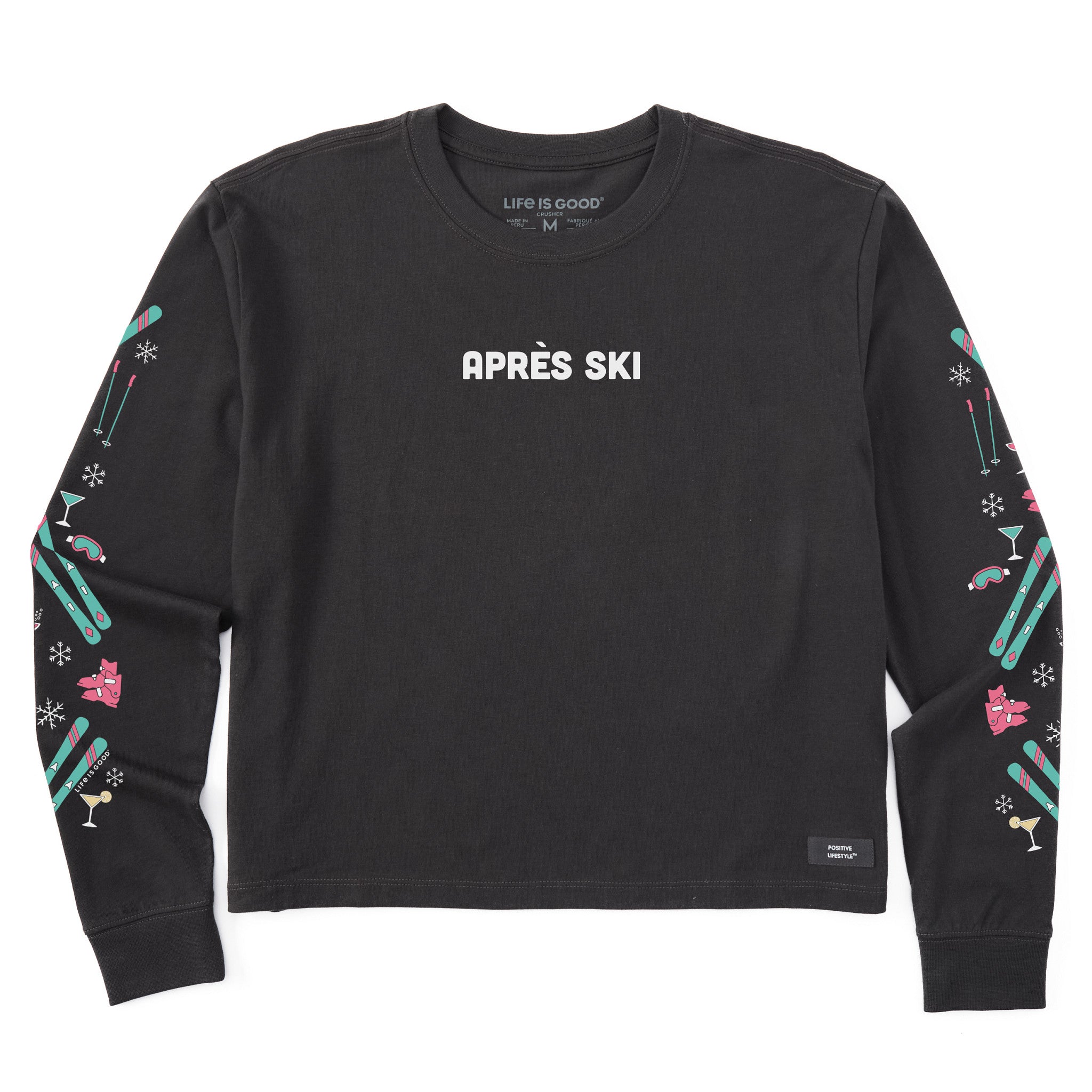 Women's Après Ski Long Sleeve Crusher Boxy Tee