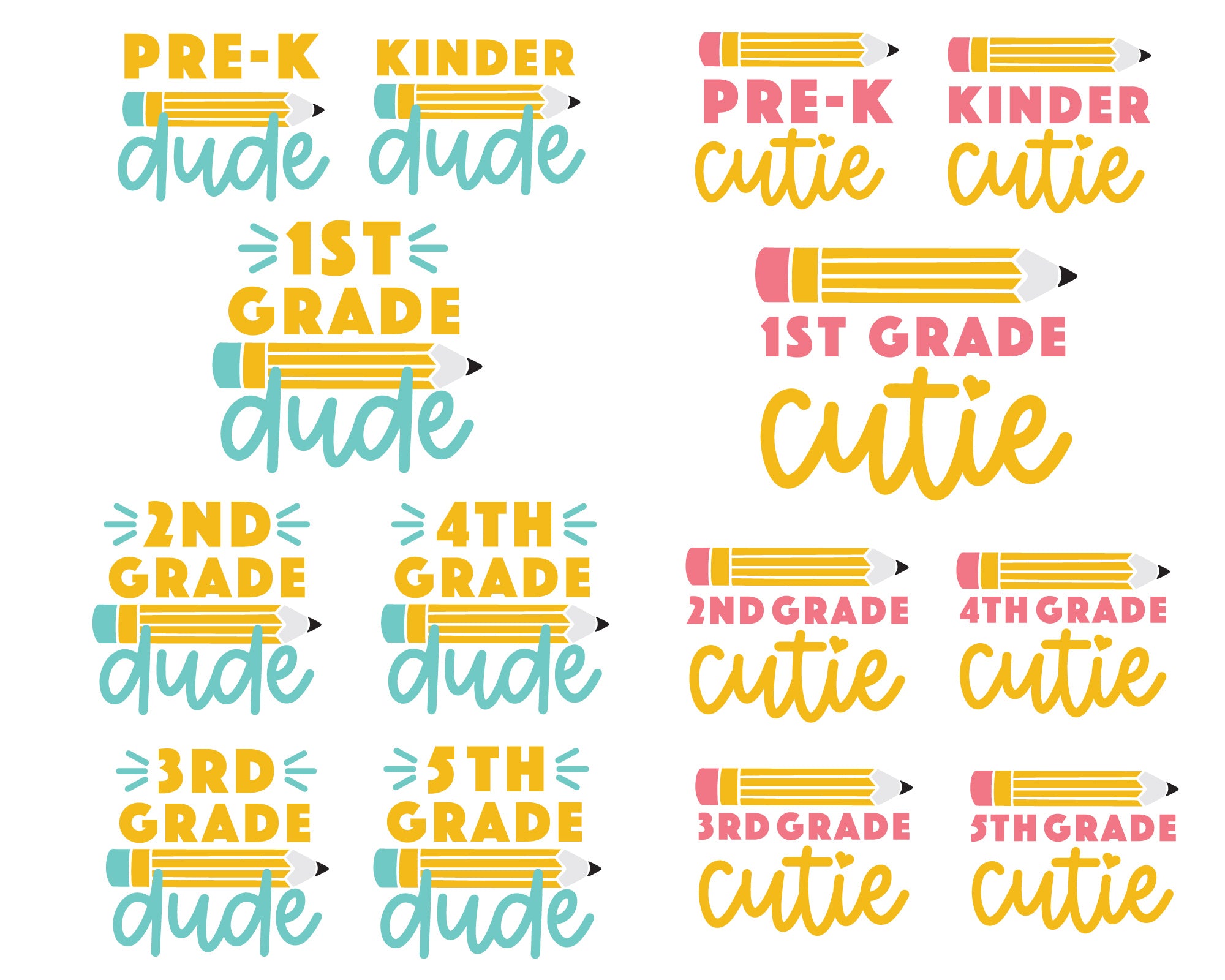 Back To School SVG Bundle | 42 Pack 4