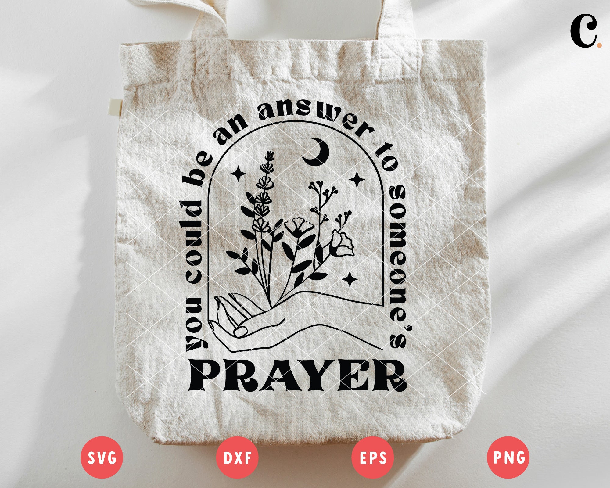 Boho Flower SVG |  You Can Be An Answer To Someone's Prayer 4
