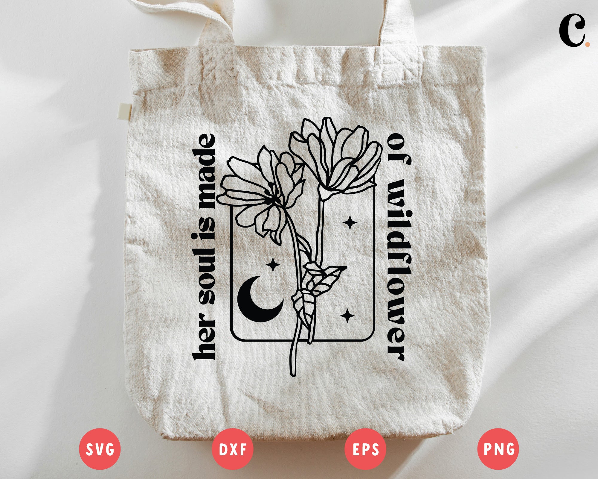 Boho Flower SVG | Her Soul Is Made Of Wildflower 2