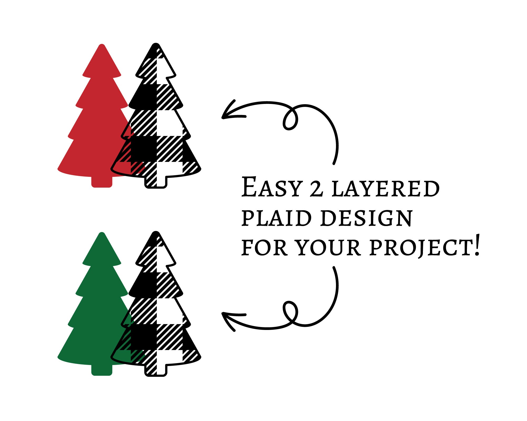 Christmas Plaid Themed SVG Bundle 9
