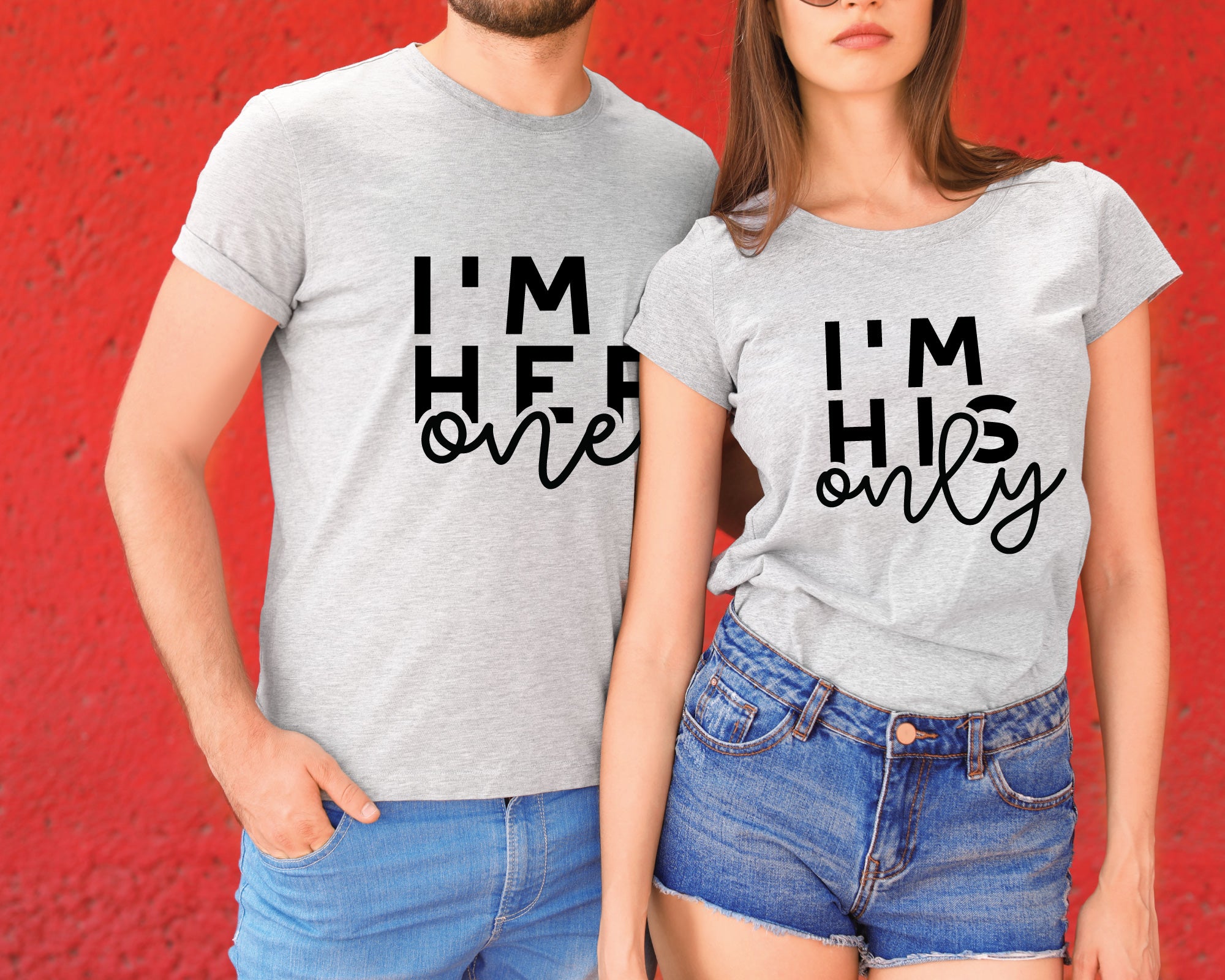 Couple T-Shirt Making SVG Bundle 4