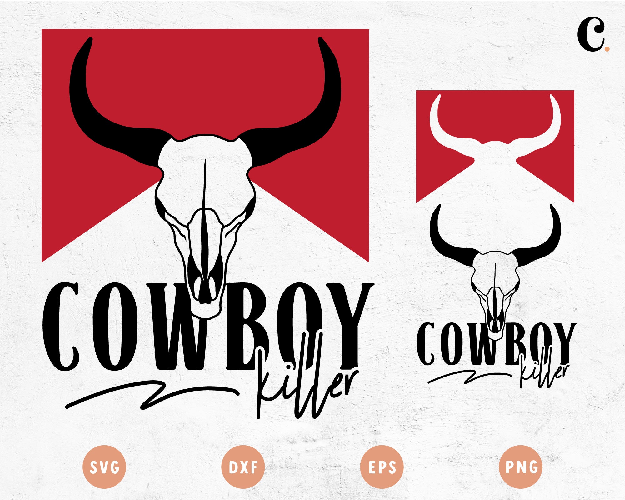 Cowboy Killer SVG