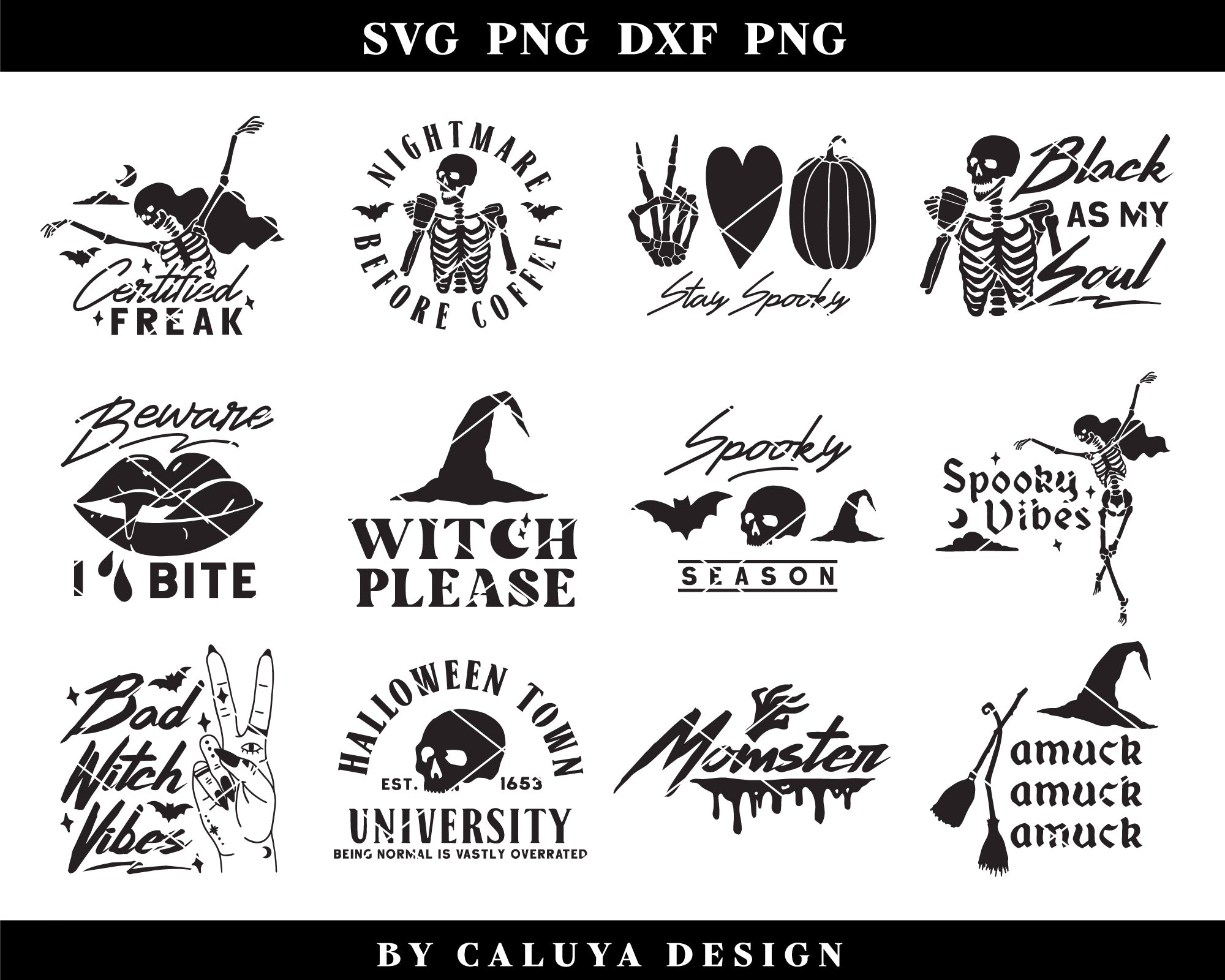 Halloween Tee Making SVG Bundle | 25 Pack 3