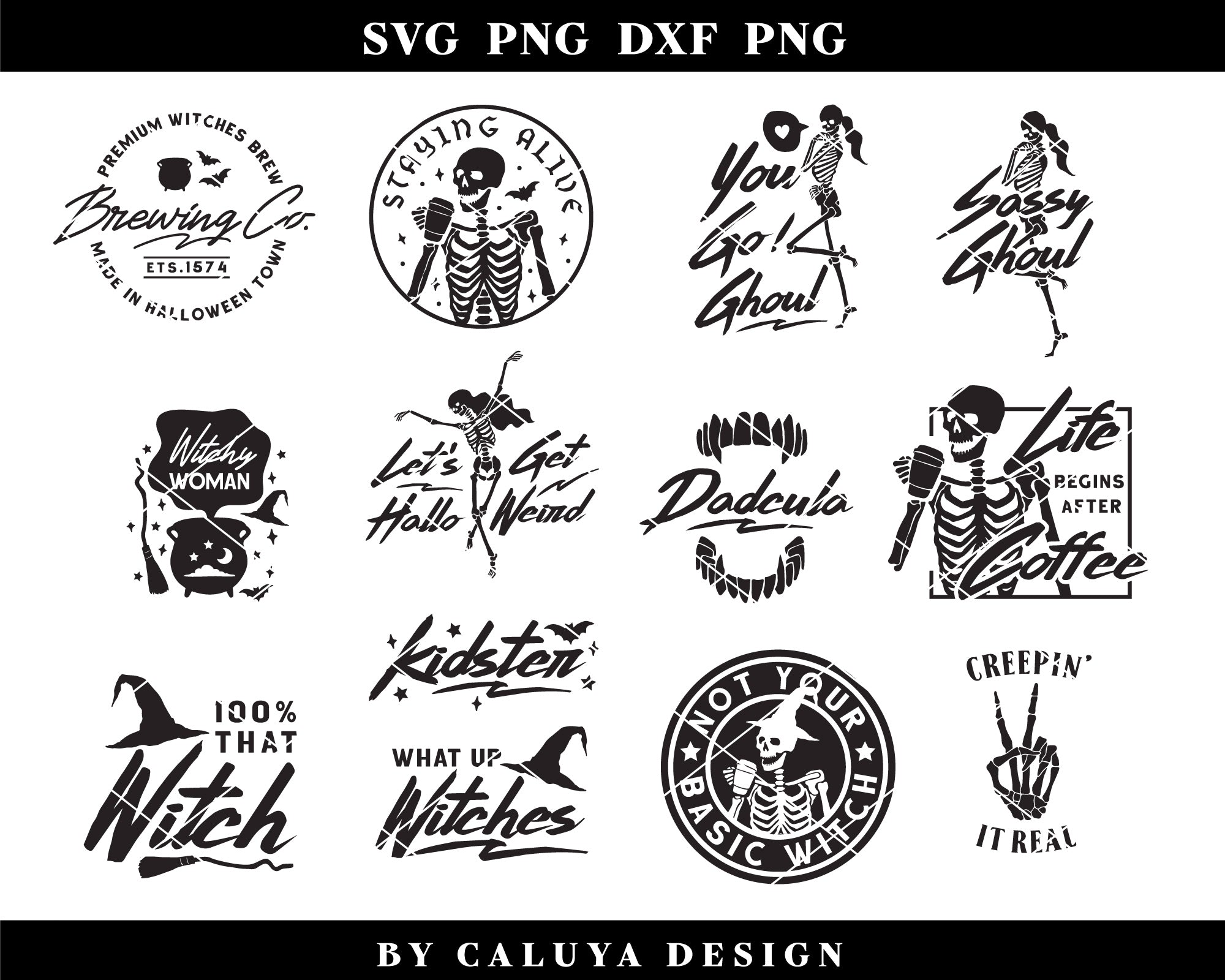 Halloween Tee Making SVG Bundle | 25 Pack 4