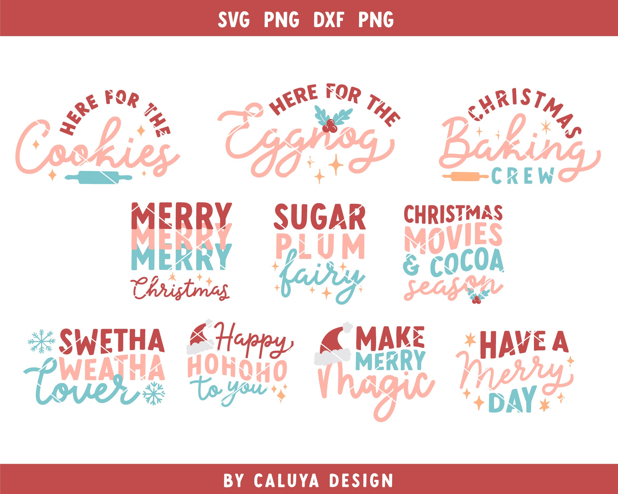 Magical Christmas SVG Bundle | 30 Pack 3