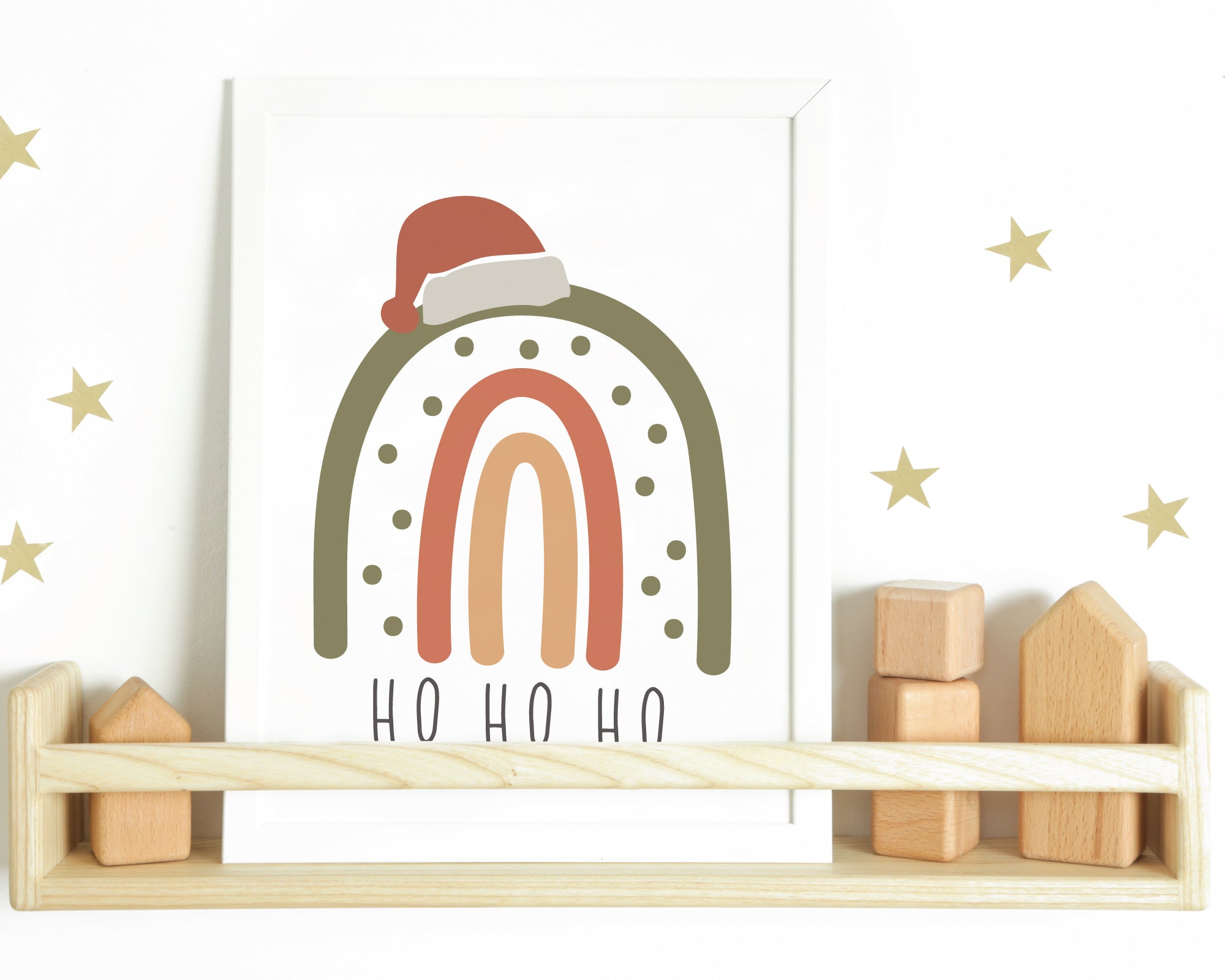 Marry Christmas Boho Rainbow SVG Bundle 5