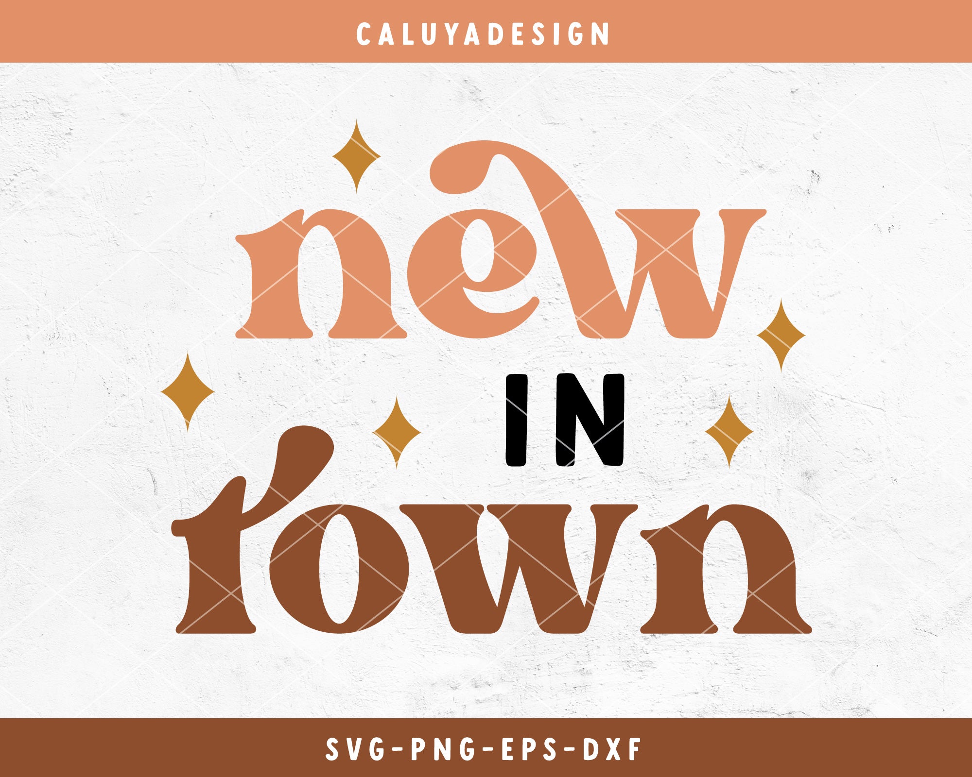 New In Town SVG