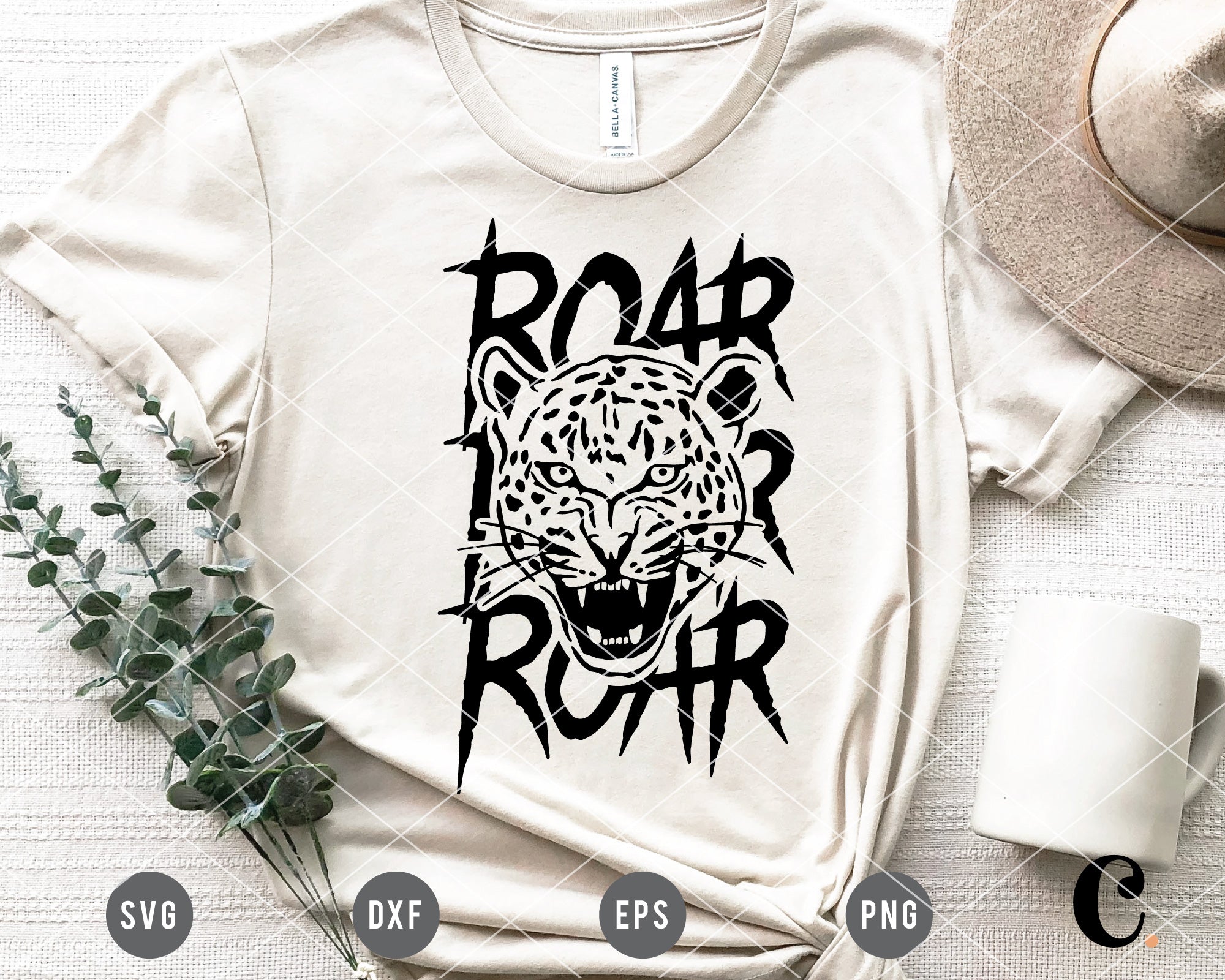Roar Leopard SVG 3