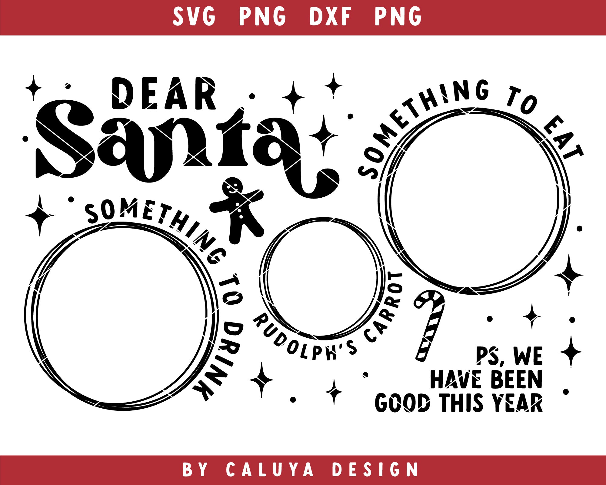 Santa Tray Making Mini SVG Bundle 3