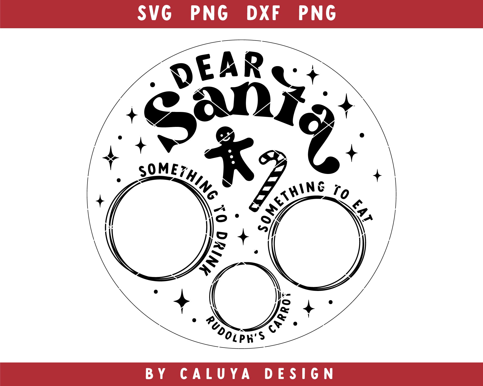 Santa Tray Making Mini SVG Bundle 4
