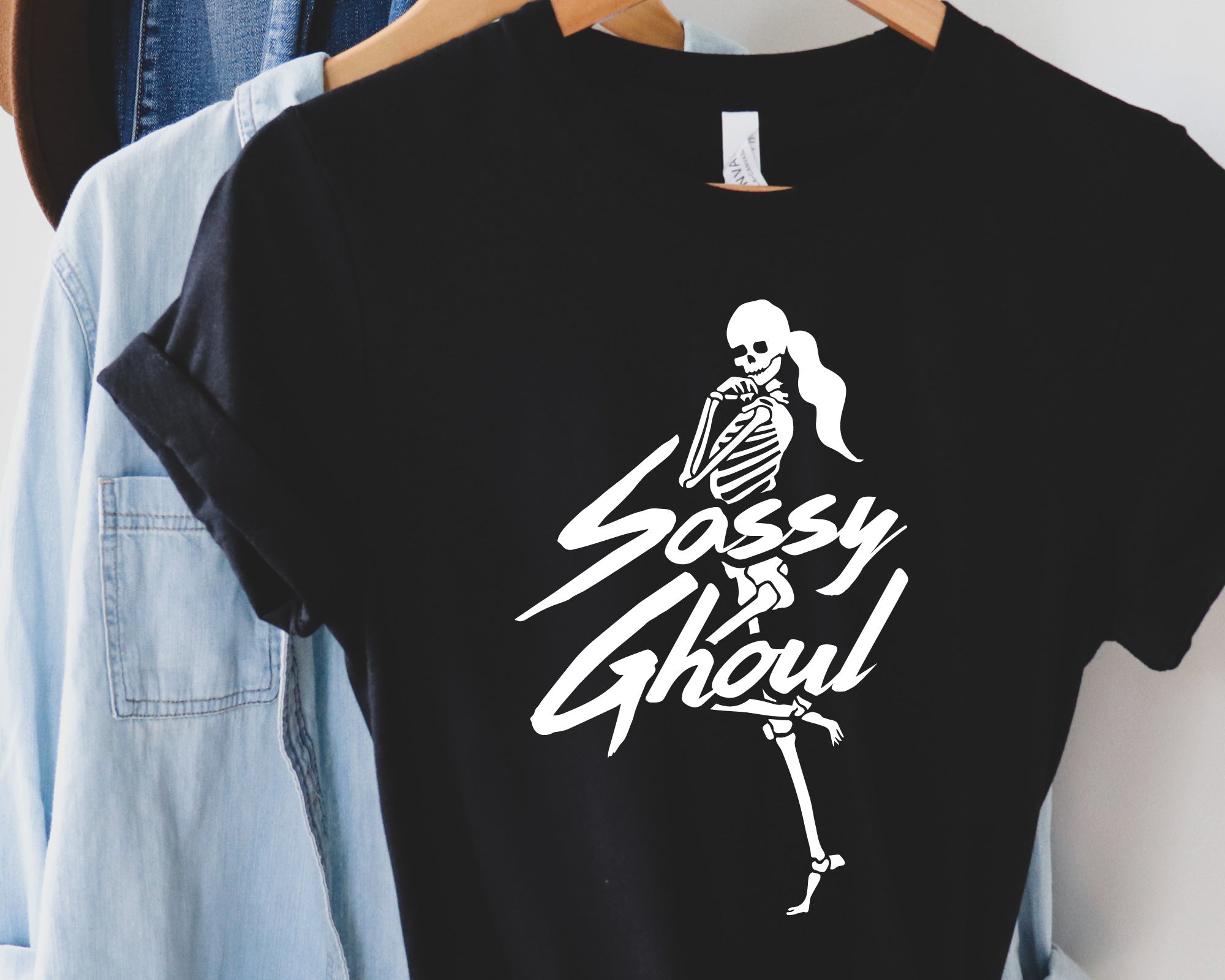 Sassy Ghoul Skeleton SVG 3