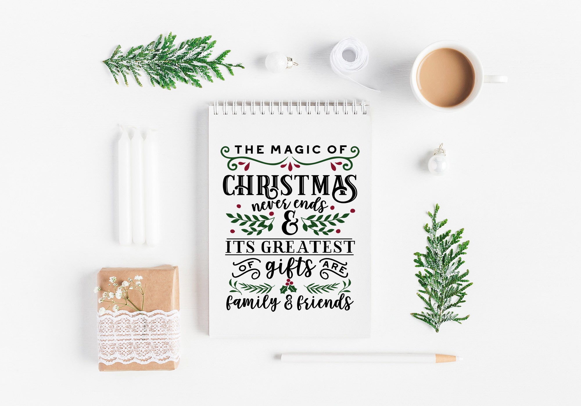 Vintage Christmas Sign Making SVG Bundle | 20 Pack 9