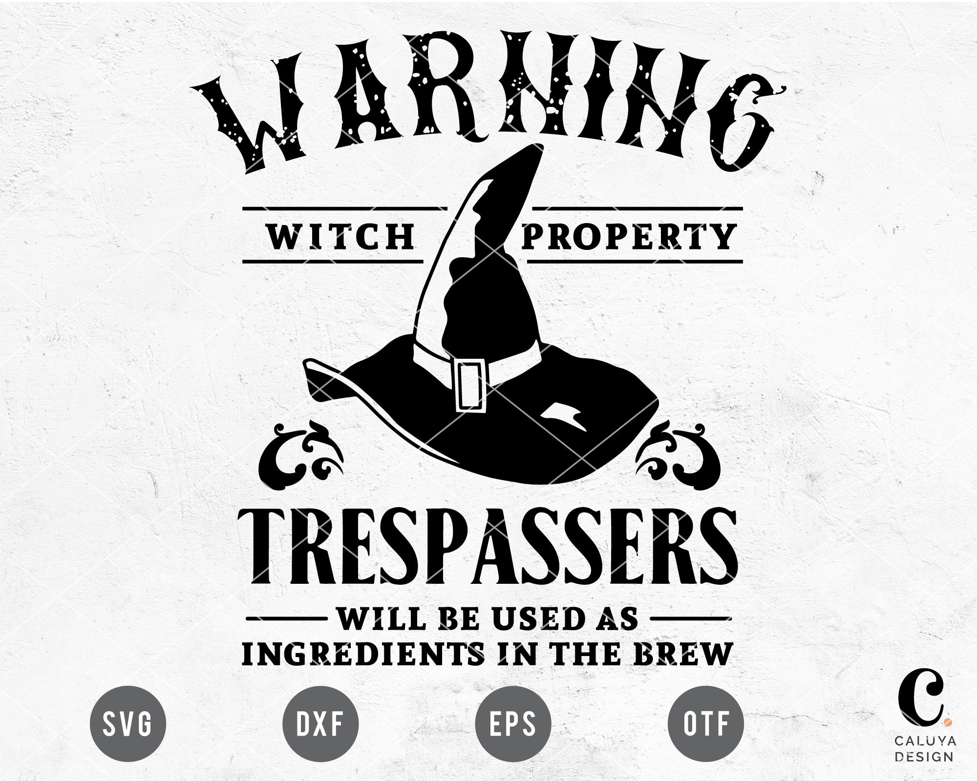 Warning With Property Sign SVG 2