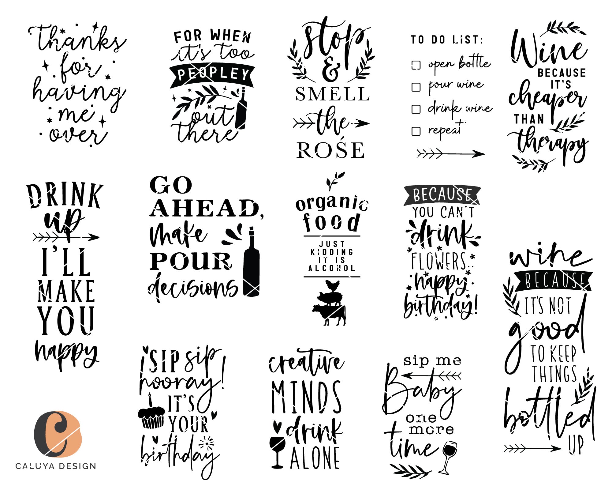 Wine Gift Bag Making SVG Bundle 3